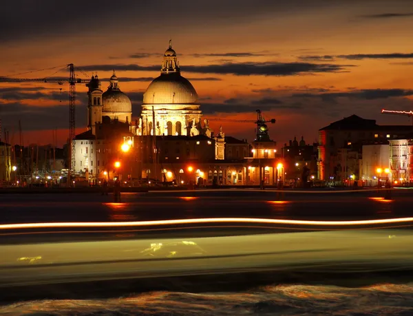 Венеція в ніч — стокове фото