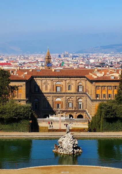 O Palazzo Pitti, Florença, Itália — Fotografia de Stock