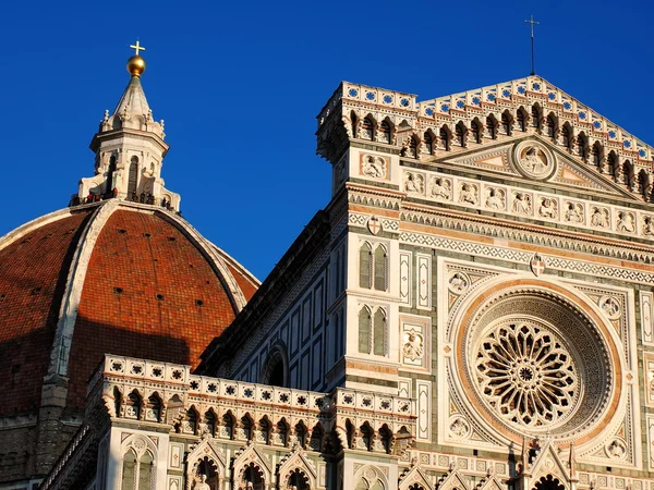 Базиліка докладно, Флоренція, Італія — стокове фото
