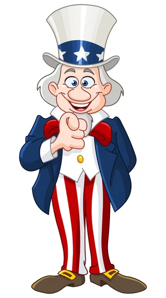 Uncle Sam — Stock Vector