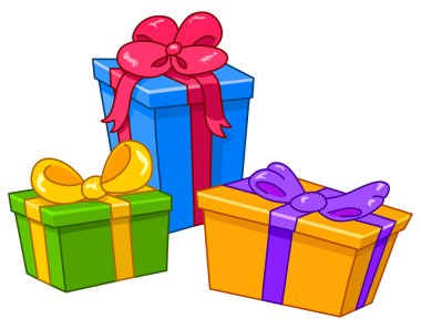 Cartoon gifts clipart