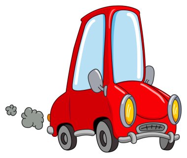 Cartoon car clipart