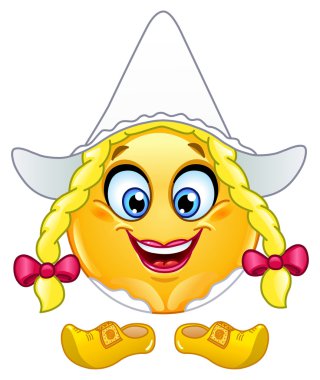 Dutch emoticon clipart