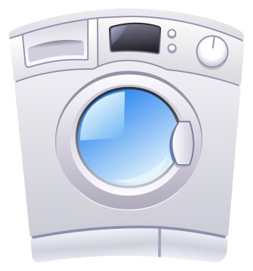 Washing machine clipart