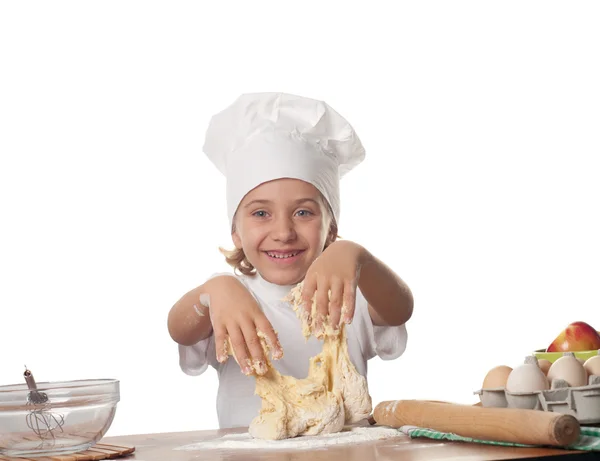 Маленький пекарь — стоковое фото