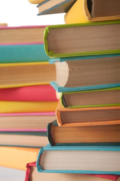 Stack of colorful books — Stock Photo, Image