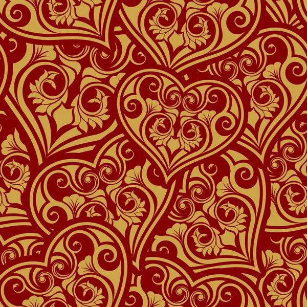 Stock vector Valentine day seamless pattern