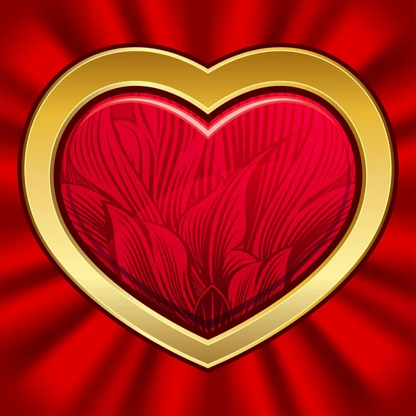 Walentynki dzień serca — Wektor stockowy