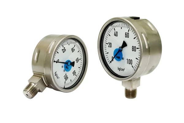 stock image Two Pressure Gauges