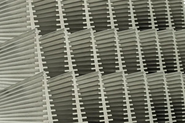 Abstrato Close Up de dissipadores de calor — Fotografia de Stock