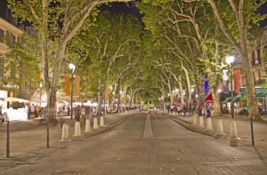 Main street of Aix-en-Provence, south of France clipart