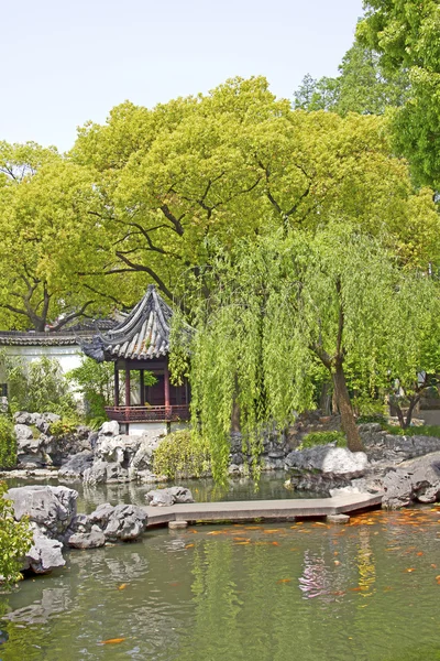 Asiatisk trädgård — Stockfoto