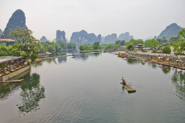 Řeka li, Čína — Stock fotografie