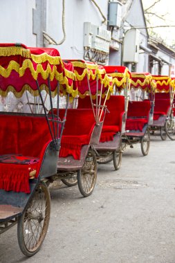 tipik Asya rickshaws