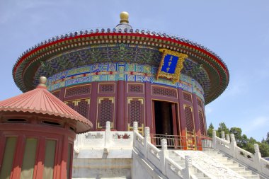 Temple of Heaven in a sunny day clipart