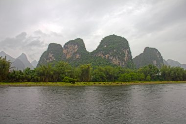 River Li in Guilin clipart