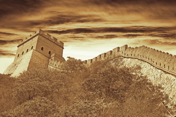 Grande Muraglia cinese — Foto Stock