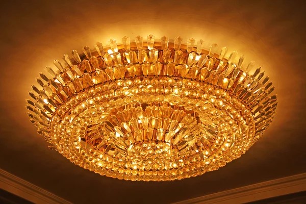 Luxury crystal chandelier — Stock Photo, Image