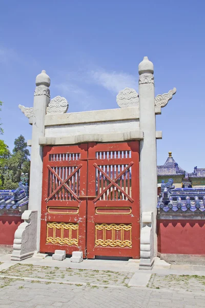 stock image Gate of the Temple of Heaven, Beijing