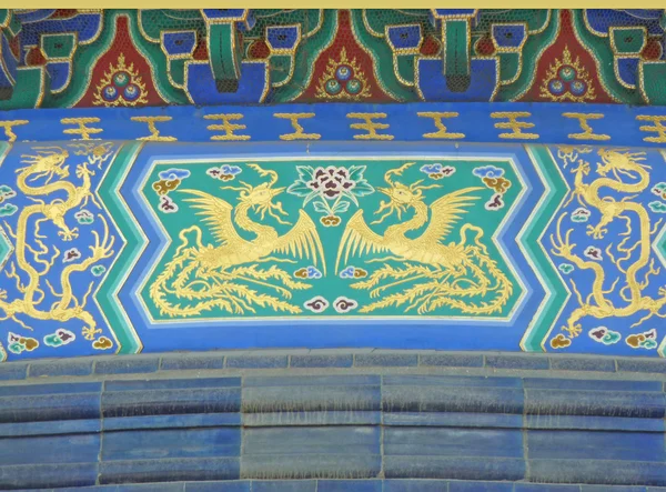 Art details in the Temple of Heaven in Beijing — Stock Photo, Image
