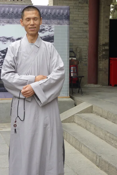 Stock image A monk meditating in the Giant Wild Goose Pagoda