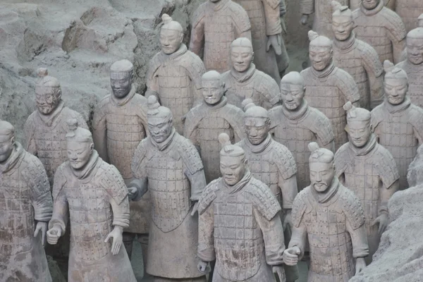 stock image Terracotta warriors, Xian, China