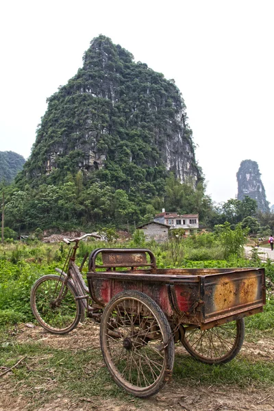 stock image Transportation bicycle in a landscape