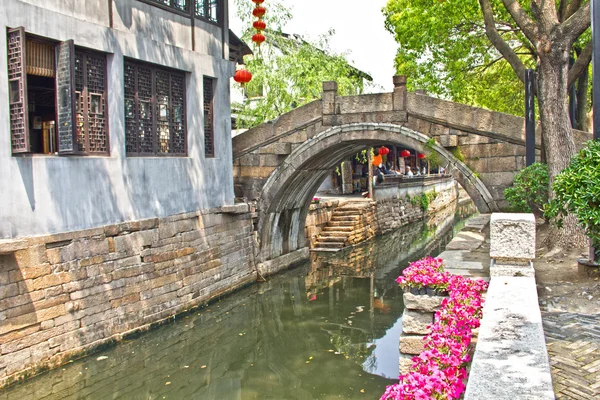 Suzhou vatten city — Stockfoto
