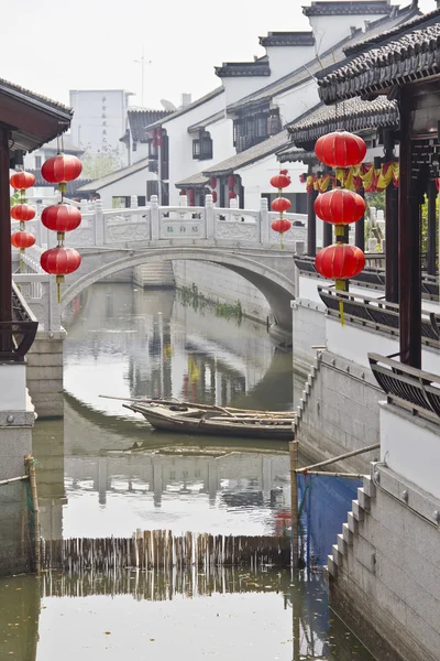 Vatten staden suzhou — Stockfoto