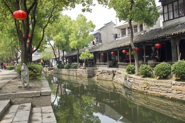 Aldeia de Suzhou, Jiangsu, China — Fotografia de Stock