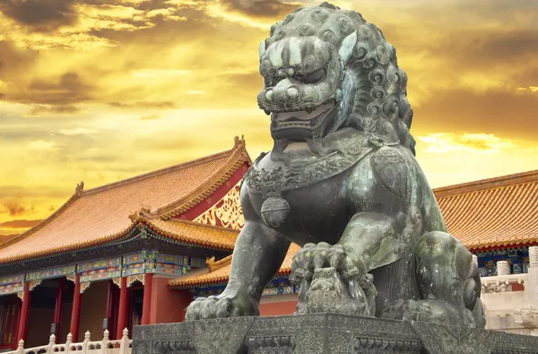 Das Palastmuseum in der Verbotenen Stadt, China lizenzfreie Stockfotos