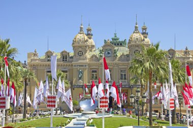 Monte Carlo during the royal wedding, Monaco clipart