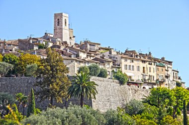 The famous village of Saint Paul de Vence clipart