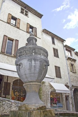 Fountain in Saint-Paul de Vence clipart