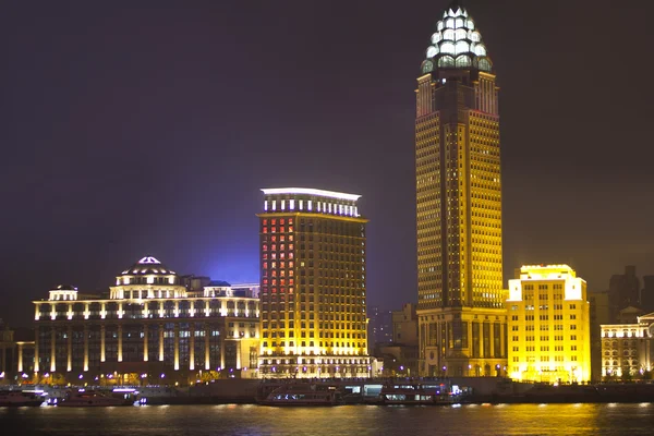 Shanghai escena de noche —  Fotos de Stock