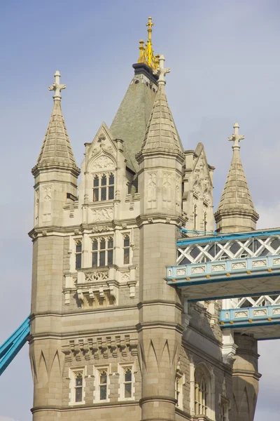 Detail van de tower bridge, Londen, Engeland — Stockfoto