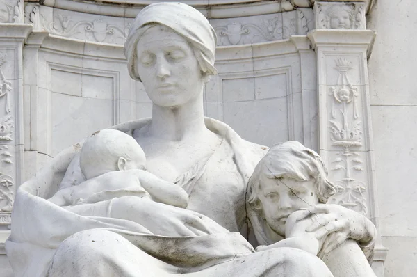 Detalles en el Monumento a Victoria — Foto de Stock