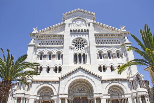 Katedrála svatého Mikuláše v Monaku — Stock fotografie