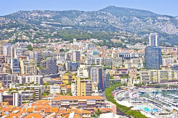 Vista aérea de Mônaco — Fotografia de Stock