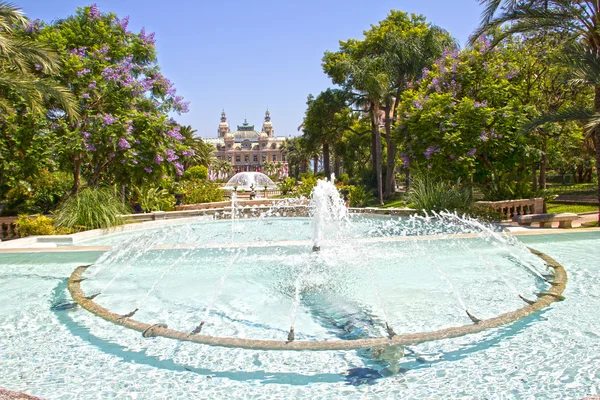 Monte Carlo gardens — Stock Photo, Image