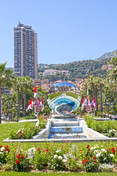 Monaco vorbereitet für die hochzeit von pince albert — Stockfoto