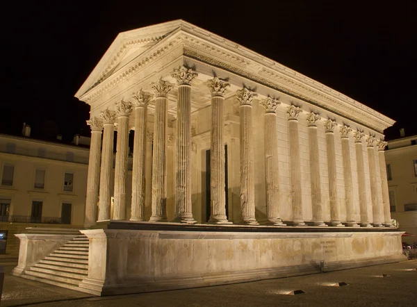 Maison Carree in Nimes, south of France — стоковое фото
