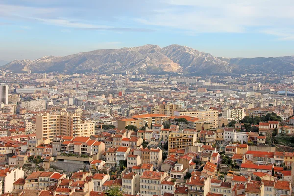 Flygfoto över Marseille, Frankrike — Stockfoto