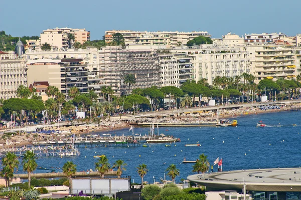 Kilátás Cannes, Dél-Franciaország — Stock Fotó