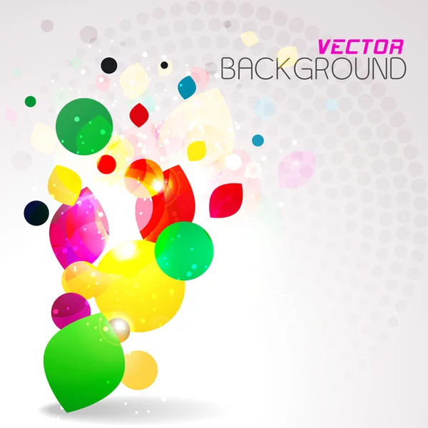 Fondo colorido abstracto. ilustración vectorial. — Vector de stock