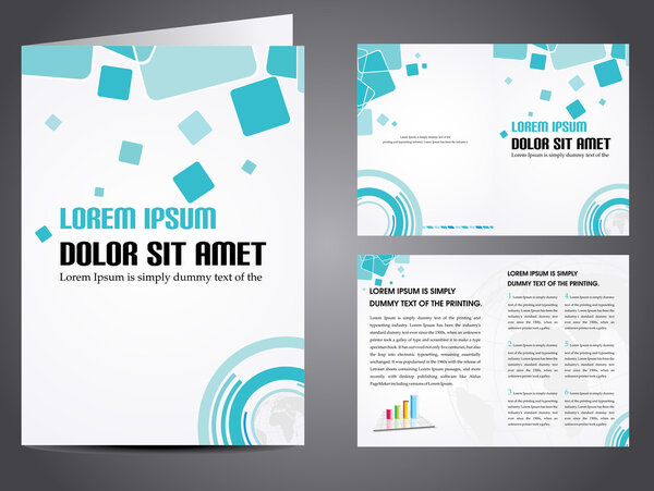 Vector business brochure