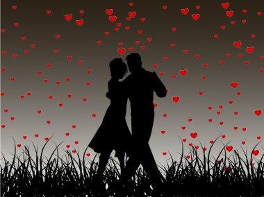 Beautiful Valentines Day flyer or banner design or poster with d clipart