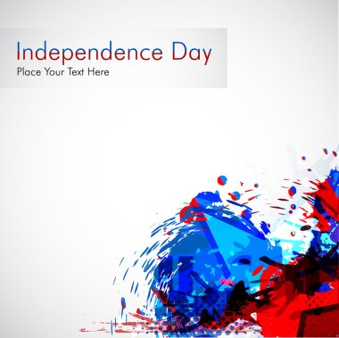 Abstract grungy background for 4 th of July. clipart