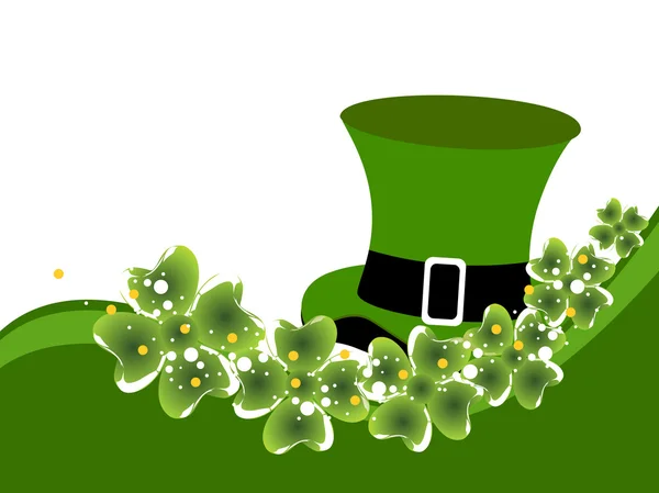 St. Patrick's background with space for your taxt. — Stock Vector