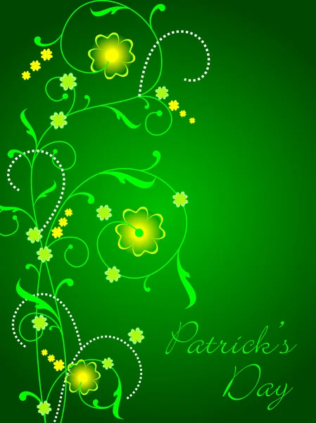 Vector background for St. Patrick's Day. — Stock Vector